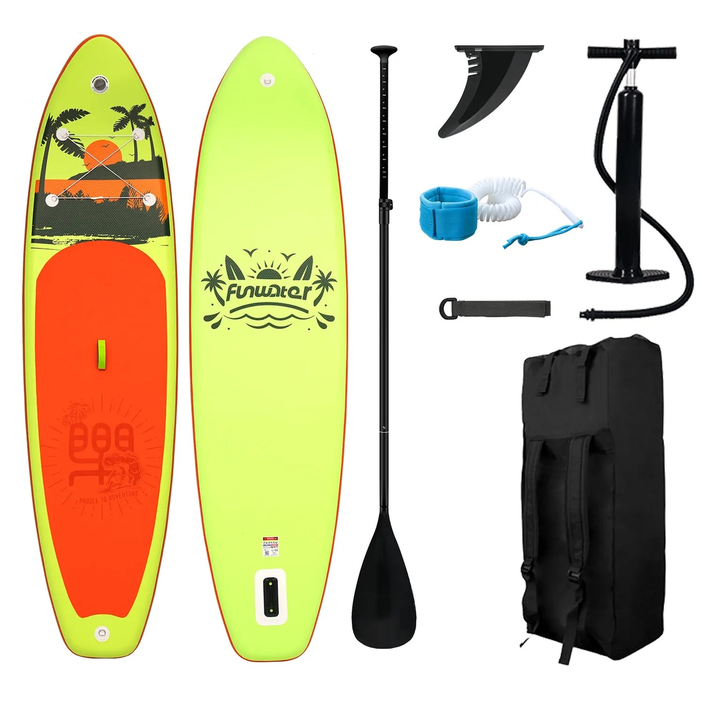 π Ride the Wave Anywhere with Our Standing Inflatable Surfboard! πββοΈπ¨
