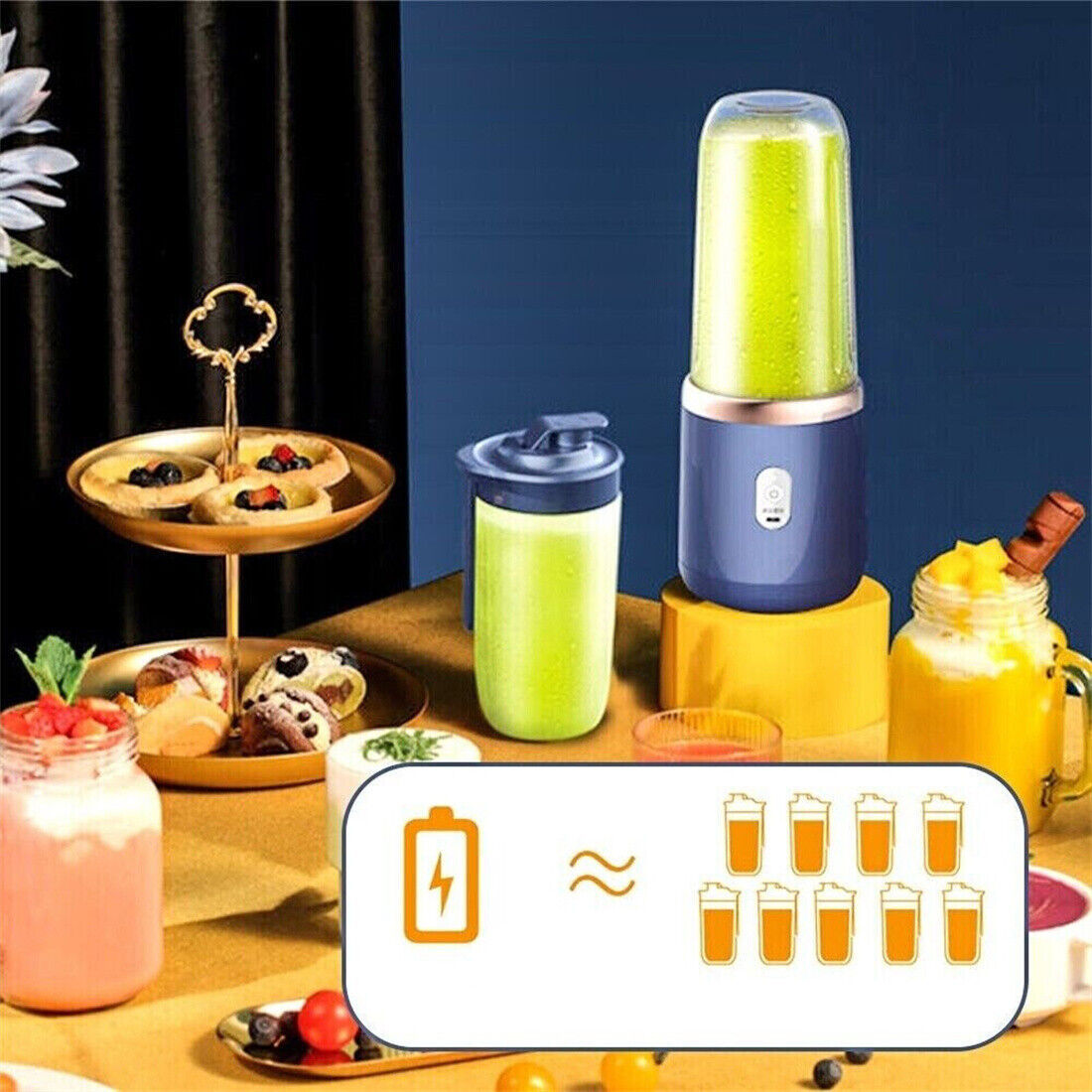 Travel-Friendly Smoothie Blender USB