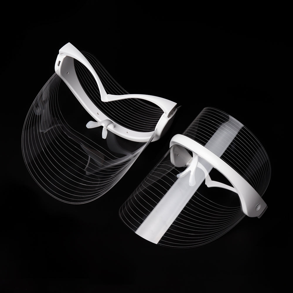 Blue Red Light Therapy Mask for Acne and Wrinkles