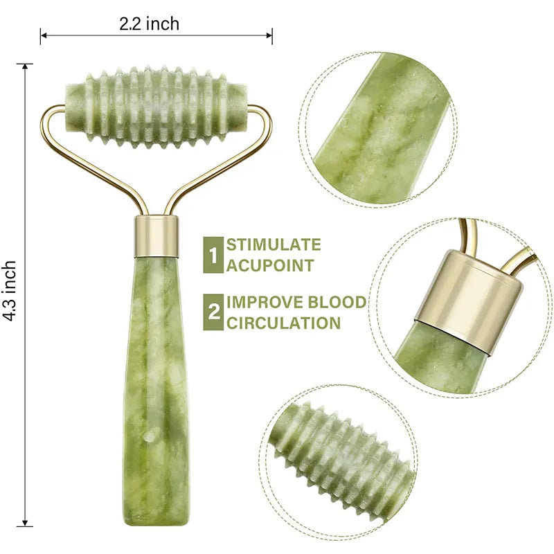 Natural Jade Stone Face Roller