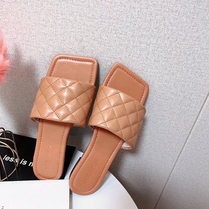 Flip flop flat shoes