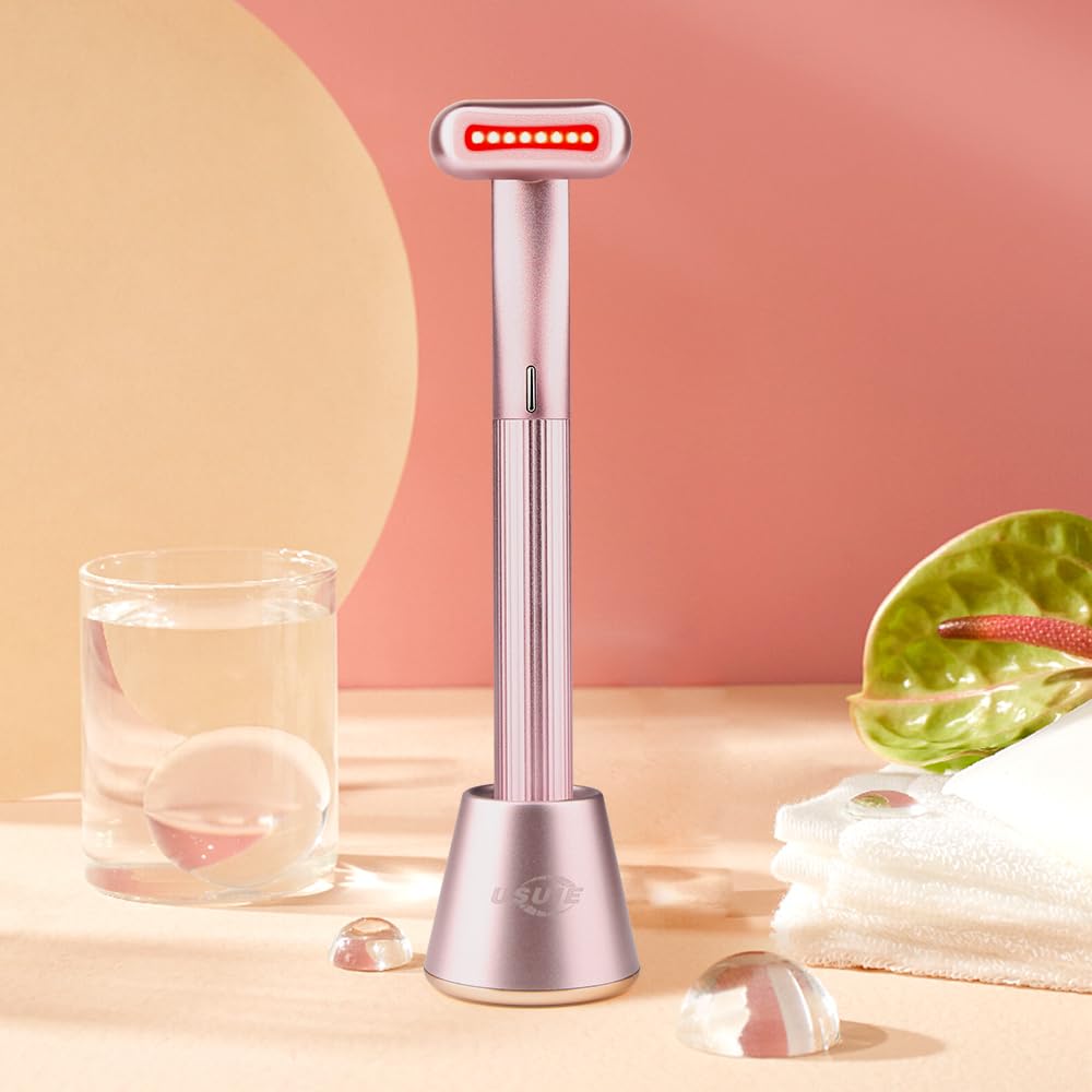 4-in-1 Red Light Facial Wand for Face & Neck