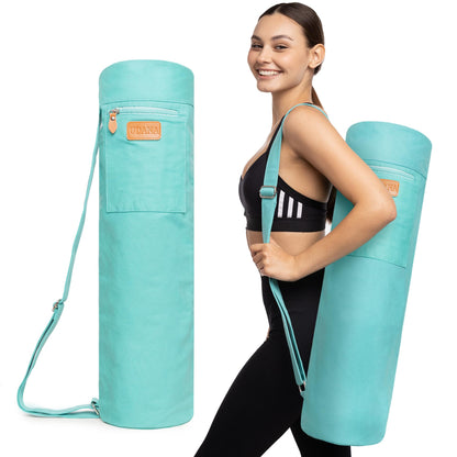 UDANA Adjustable Turquoise Yoga Mat Carrier
